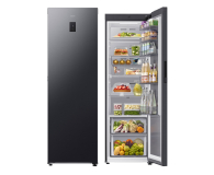 Lodówka i zamrażarka Lodówka Samsung RR80H39CCFEO Twin No Frost 185,8cm Grafitowa Stal Auto Open AI 387L